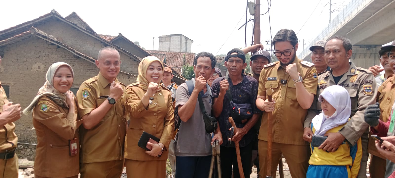 BUPATI KBB beserta Warga